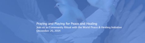 announcing peace and healing initiative ritual