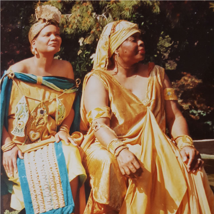 Yeye Teish and Iya Oshogbo in the 1980's
